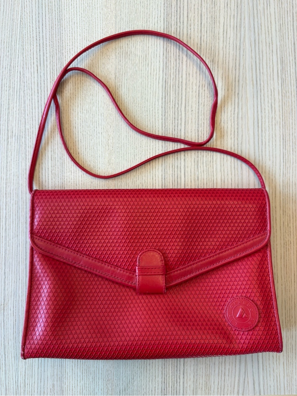Vintage Red Shoulder Bag